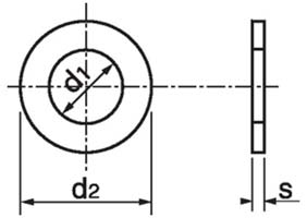 DIN 125 Form Flat A Washers