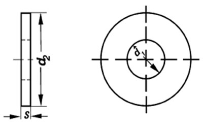ISO 7093 Plain Washers, Outer Diameter ISO 7093 Plain Washers, Outer Diameter
